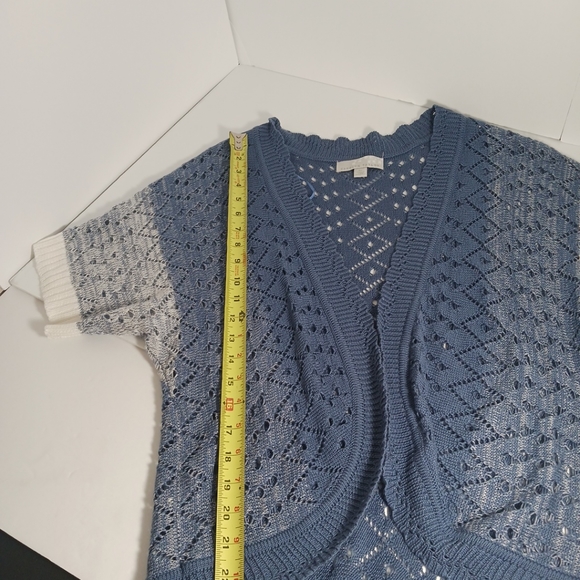 Carolyn Taylor Open Knit Cardigan Size XL Womens - Picture 4 of 9